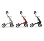 Carbon fiber rollator 18.5”  W x 24” H with comfort seat