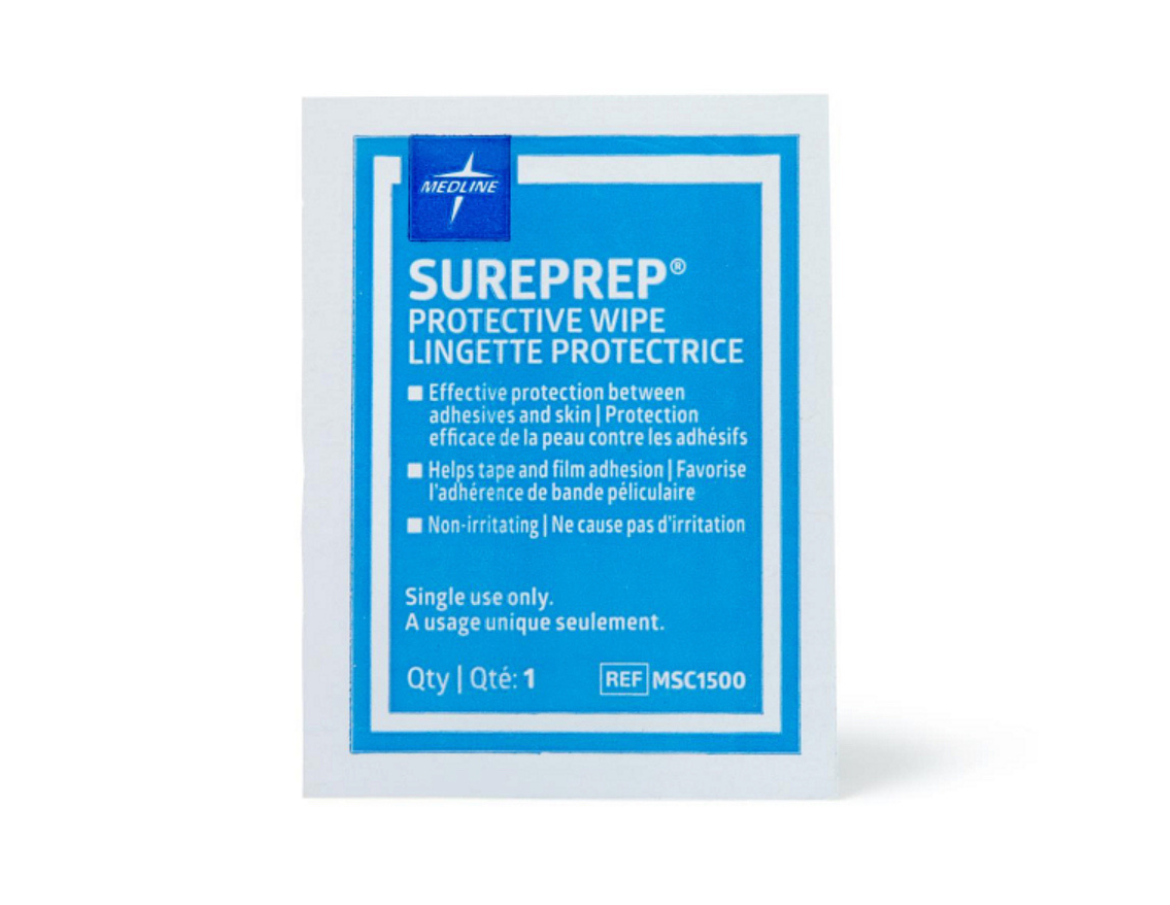 Untitled design (60) Medline SurePrep Skin Protective Barrier, Wipe - Premium Quality Medical Supplies for Skin Care and Protection, Pack of 50 - Image 1