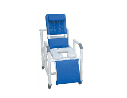 Reclining shower chair